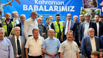 Yeşilyurt'ta muhtarlar için Babalar Günü buluşması