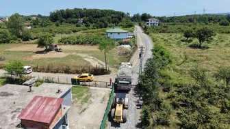 Terme Belediyesi yolları yenilemek için 200 milyon lira harcadı