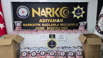 Adıyaman polisinden bir haftalık suç operasyonu