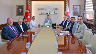Bayburt sanayisi için yeni yatırım planları masaya yatırıldı