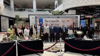Çorumlu kadınların elinden çıkan Hitit esintili tasarımlar görücüye çıktı