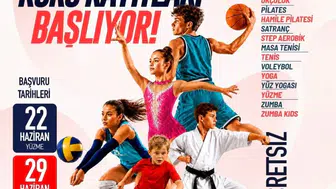 Denizli’de yaz dönemi ücretsiz spor kursları başlıyor