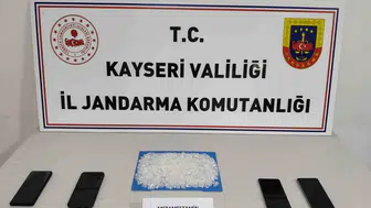 Kayseri İncesu'da uyuşturucu baskını 4 kişi yakalandı