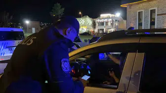 Kayseri sokaklarında geniş kapsamlı güvenlik taraması