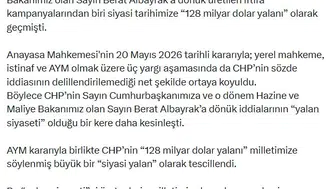 AYM kararı 128 milyar dolar tartışmasını kapattı