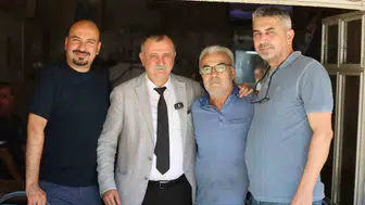 Balaban Muradiye esnafıyla buluştu