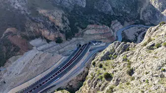 Kırkdilim Tünelleri sürücülerin korkulu rüyasını bitirdi