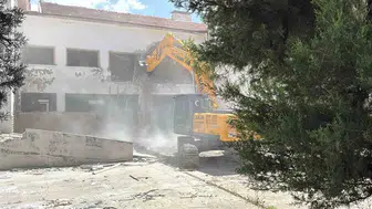 Muğla’nın eski hastanesinde yıkım dönemi başladı