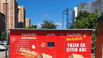 Ataşehir Metropol AVM’de kargo alanlara Tadelle sürprizi