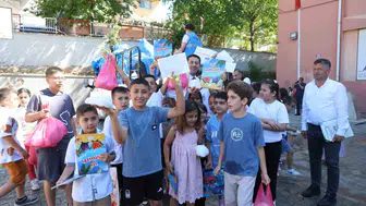 Adana'da karne gününe 40 derecelik sürpriz kar