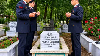 Düzce İstiklal madalyalı kahramanlarının mezarlarına sahip çıkıyor