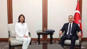 Dışişleri Bakanı Fidan BM temsilcisi ile Kıbrıs gündemini görüştü