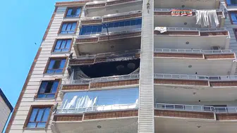 Diyarbakır Bağlar'da bir evde yangın paniği yaşandı