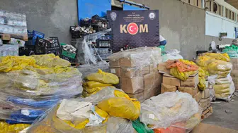Uşak’ta 30 ton bozuk gıda imha edildi