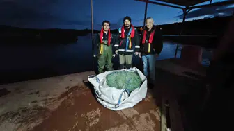 Kastamonu'da 1800 metrelik tuzak temizlendi