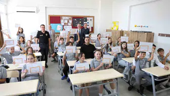 Söke'de binlerce öğrenci yaz tatiline merhaba dedi