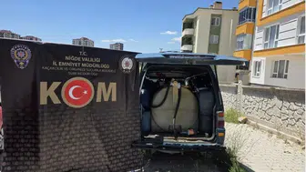 Niğde’de kaçak ürün operasyonu 5 kişiye gözaltı