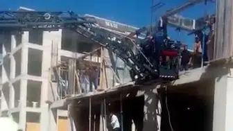 Malatya'da inşaat kazası Bir işçi yüksekten düştü