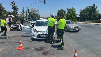 Balıkesir Gazi Bulvarı’nda motosiklet kazası