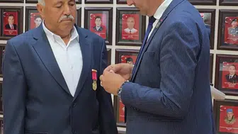 Afyonkarahisarlı Yahya Avşar 40 yıl sonra gazi unvanına kavuştu