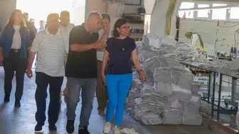 Uşak belediye yönetimi Dokumacılar Sitesi esnafıyla bir araya geldi