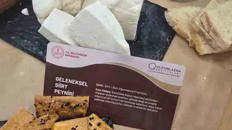 Siirt’in asırlık peynirleri Ankara’da görücüye çıktı