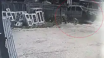 Ergene yolunda kaza sürücüyü hastanelik etti