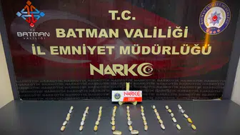 Batman yolcularının mide operasyonu 2 kilo uyuşturucu ele geçirildi