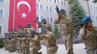 Bayburt'ta jandarmanın 187'nci yılı gövde gösterisiyle kutlandı