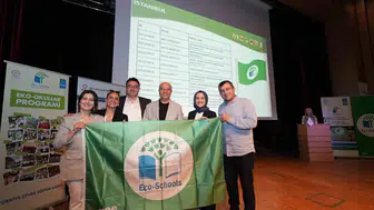 İhlas Koleji çevre dostu okul diplomasını aldı