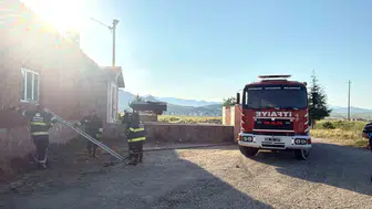 Sivrihisar'daki müzikholde elektrik kabloları dumanı tüttürdü