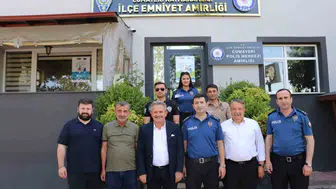 Cumayeri Belediye Başkanı'ndan yeni emniyet amirine ziyaret