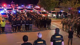 Kayseri’de uyuşturucuya karşı cumhuriyet tarihinin en büyük baskını
