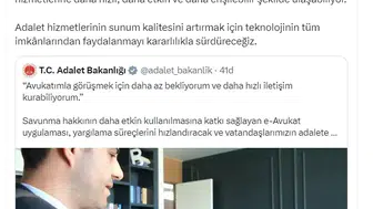 Avukatlar için adliyeye gitme devri bitiyor