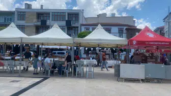 Menteşe’de yerel üretici Kurşunlu Meydanı’nda şenlik kuruyor