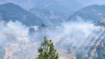 Kahramanmaraş Döngele’de bahçe yangını ekiplerce kontrol altına alındı
