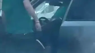 Kartal’daki ufak kaza kavgayla bitti