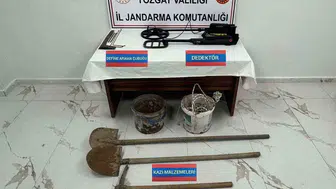 Yozgat'ta altın arayan 7 kişiye jandarma baskını