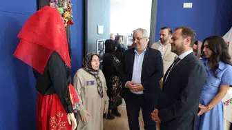 Akyazılı kursiyerler yıl boyunca hazırladıkları el emeği ürünleri sergiledi