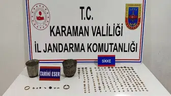 Karaman jandarmasından geniş çaplı defineci ve kaçakçı operasyonu