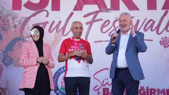 Demir Adam Ali Bıdı Isparta’da 32 kilometreyi devirdi