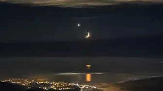 Rize semalarında gökyüzü Türk bayrağına büründü