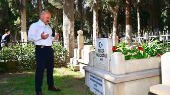 Aydın Valisi Osman Varol efsane vali Recep Yazıcıoğlu’nu andı