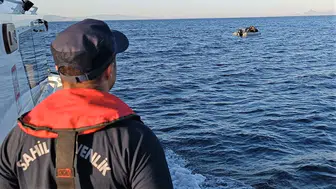 Didim açıklarında iki ayrı göçmen operasyonu düzenlendi