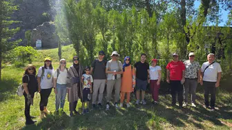 Harmankaya Kanyonu öğretmenleri ağırladı