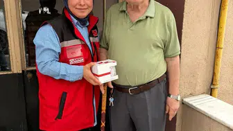 Kozlu’da şehit babaları Babalar Günü’nde yalnız bırakılmadı