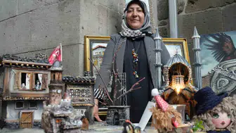 Erzurum’da çöpler sanat eserine dönüşüyor