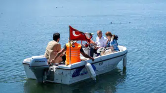 Mogan Gölü'nün röntgeni çekiliyor