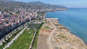 Akçaabat sahiline beş kilometrelik dev yaşam alanı geliyor