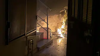 Kütahya’da gece devriyesindeki polis apartman faciasını önledi